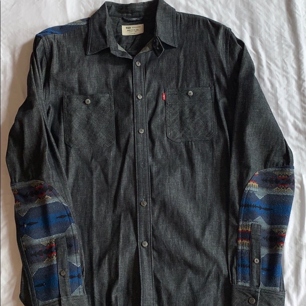 Used LEVIS x Pendleton Denim shirt.